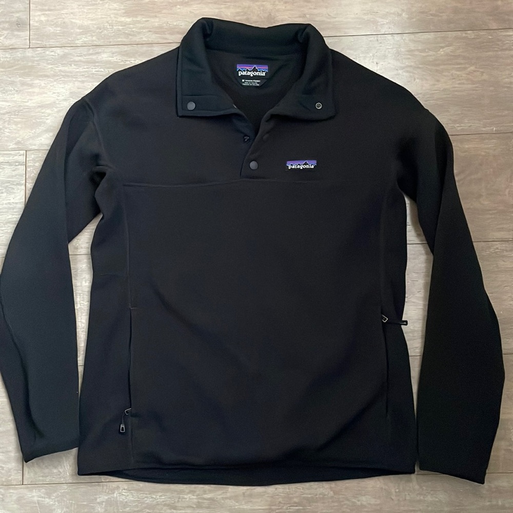 Patagonia, Better Sweater Marsupial Pullover, Women’s Medium, Black
